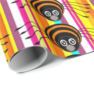Halloween Wrapping Paper, Spinne Geschenkpapier