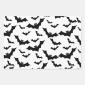 Halloween wrapping paper| Spooky, Bat Geschenkpapier Set (Vorderseite)