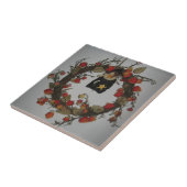 Halloween Wreathe Fliese (Seite)