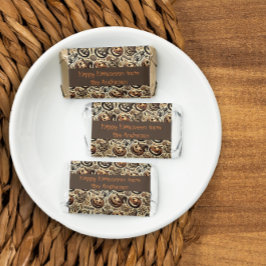 Halloween wünscht orange-braun