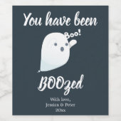 Halloween wurde das Weinetikett (Einzelnes Label)