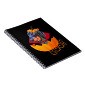 Halloween-Wurstkürbis Notizblock (Rechte Seite)