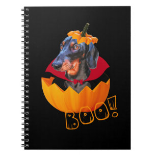 Halloween-Wurstkürbis Notizblock