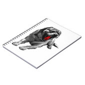 Halloween Yawn Notes Notizblock (Linke Seite)