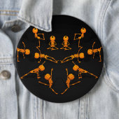 Halloween-Yoga-Klasse Button (Beispiel)