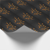 Halloween-Yoga-Klasse Geschenkpapier (Ecke)