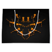 Halloween-Yoga-Klasse Große Geschenktüte (Vorderseite)