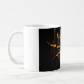 Halloween-Yoga-Klasse Kaffeetasse (Links)
