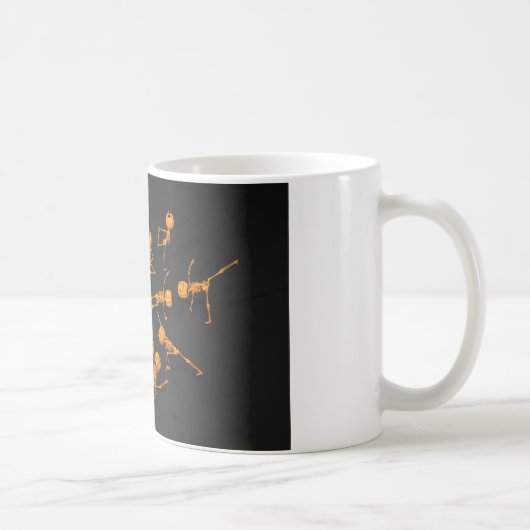 Halloween-Yoga-Klasse Kaffeetasse (Rechts)