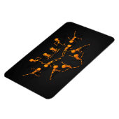 Halloween-Yoga-Klasse Magnet (Linke Seite)