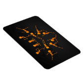 Halloween-Yoga-Klasse Magnet (Rechte Seite)