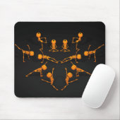 Halloween-Yoga-Klasse Mousepad (Mit Mouse)