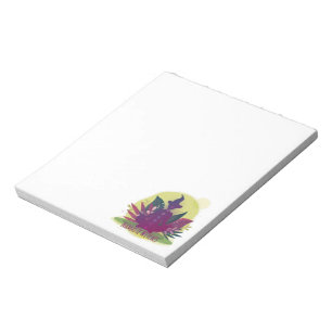 Halloween Yoga Namaste Hexen Notizblock