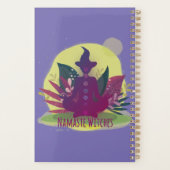 Halloween Yoga Namaste Hexen Planer (Rückseite)