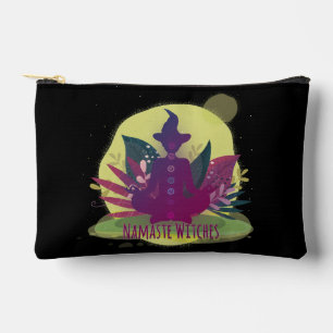 Halloween Yoga Namaste Hexen Zubehörtasche