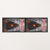 Halloween Yogamatte (Rückseite (Horizontal))