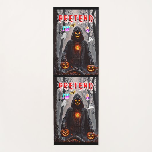 Halloween Yogamatte (Vorderseite)
