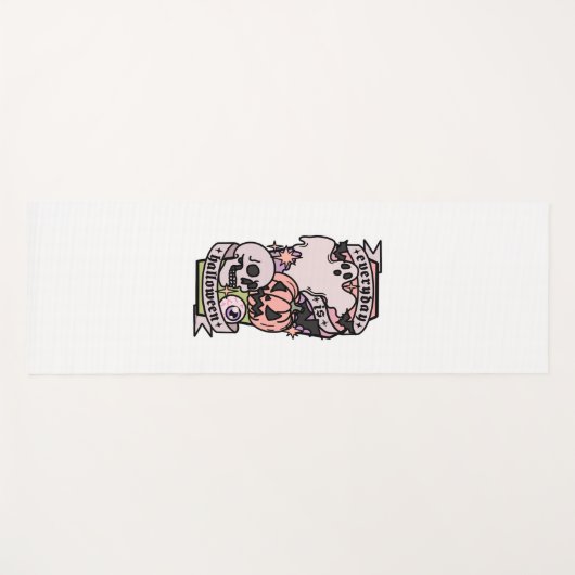 Halloween Yogamatte (Vorderseite (Horizontal))