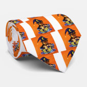 Halloween Yorkie Poo Krawatte (Gerollt)