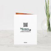 Halloween - Yorkie - Vinnie Karte (Rückseite)