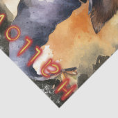 Halloween Yorkshire Terrier Dog Seidenpapier (Detail)