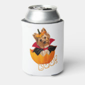 Halloween Yorkshire Terrier-Hundekürbis Dosenkühler (Kanne Rückseite)