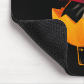 Halloween Yorkshire Terrier Kürbis Mousepad (Ecke)