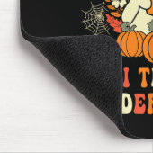 Halloween You Can't E Me I Teach Kindergarten Teac Mousepad (Ecke)