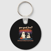 Halloween you Good, Boo_ Suicide Prevention Mental Schlüsselanhänger (Vorderseite)