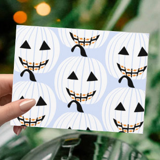 Halloween-Zahnarzttermin-Postkarte Postkarte