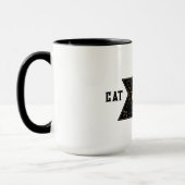 Halloween-Zauber der Black Cat Pentagram Tasse (Links)