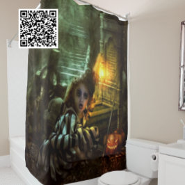 Halloween-Zauber Duschvorhang