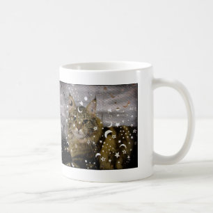Halloween-Zauberer-Katze Kaffeetasse