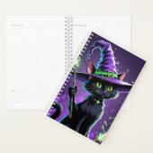 Halloween Zauberkatze Planer (Anzeige)
