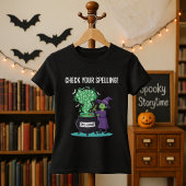 Halloween Zauberlehrer aus dem Schachbrett Hexenme T-Shirt