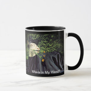 Halloween-Zauberziege Tasse