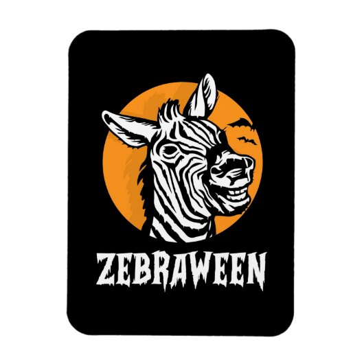 Halloween Zebra Magnet (Vertikal)