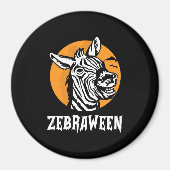 Halloween Zebra Magnet (Vorne)