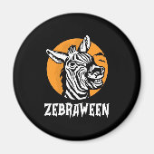 Halloween Zebra Magnet (Vorne)
