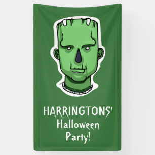 Halloween-Zeichen, benutzerdefiniertes Textbanner Banner