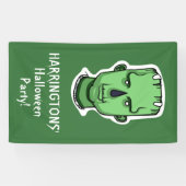 Halloween-Zeichen, benutzerdefiniertes Textbanner  Banner (Horizontal)