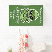 Halloween-Zeichen, benutzerdefiniertes Textbanner  Banner (Insitu)