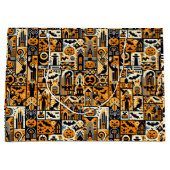 Halloween-Zeichen Große Geschenktüte (Vorderseite)