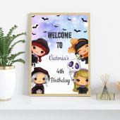 Halloween-Zeichen Poster