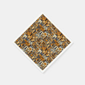 Halloween-Zeichen Serviette (Ecke)