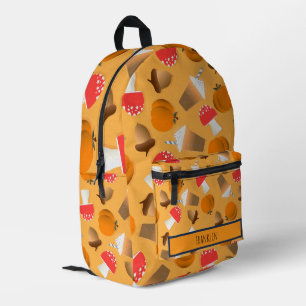 Halloween Zeichnend Individuelle Name Bedruckter Rucksack