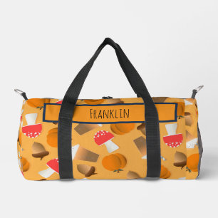 Halloween Zeichnend Individuelle Name Duffle Bag