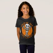 Halloween Zeige mir das Candy Skelett T-Shirt (Vorne ganz)