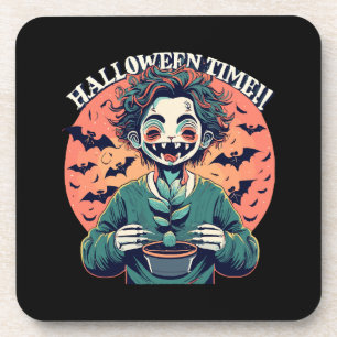 Halloween-Zeit, aber eigentlich glückliche Zeit! Getränkeuntersetzer