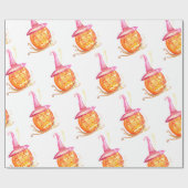 Halloween-Zeit Geschenkpapier (Flach)